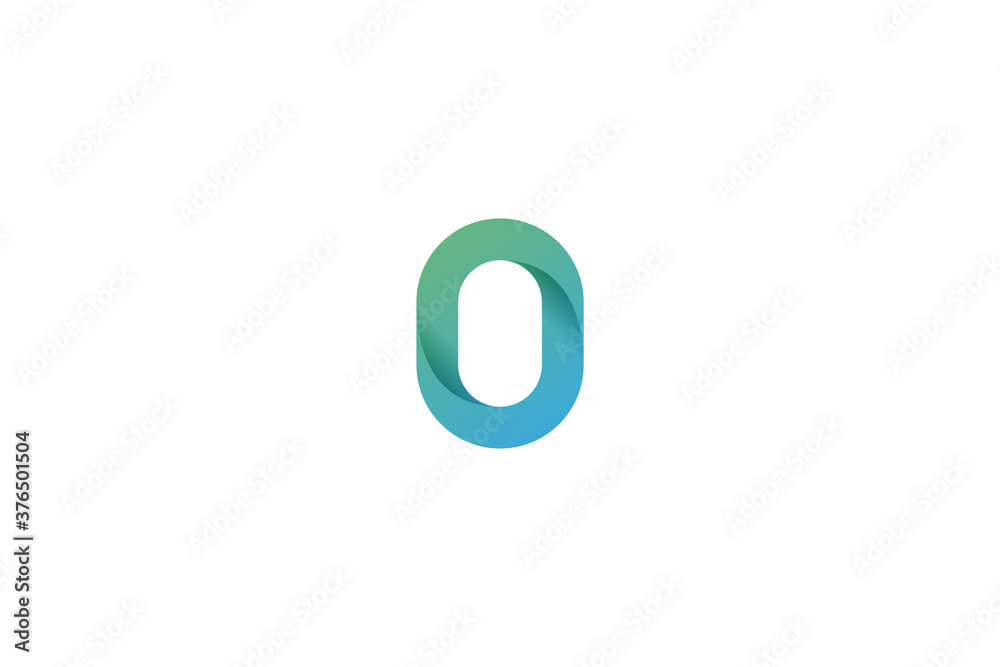 Colorful letter O logo design , modern letter O logo . vector illustration Colorful letter O logo design , modern letter O logo . vector illustration
