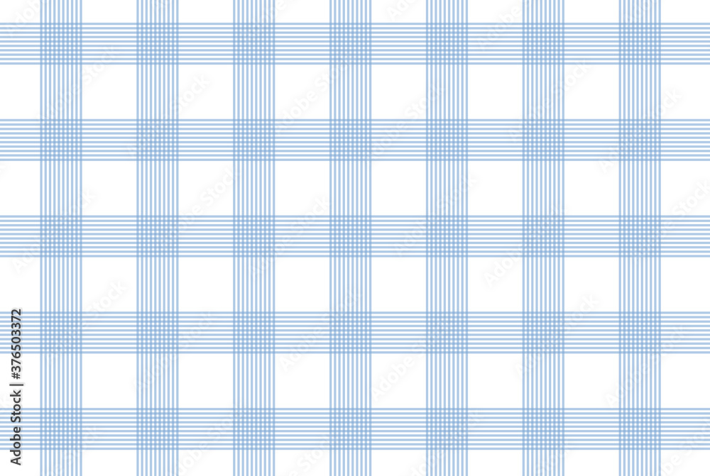 Vector Scottish check pattern. Vector tableware pattern.  Check blue pattern.