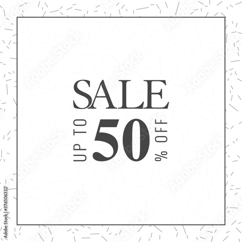 Big sale up to 70 percent off. Big sale special offer. Sale banner template design. Vector illustration