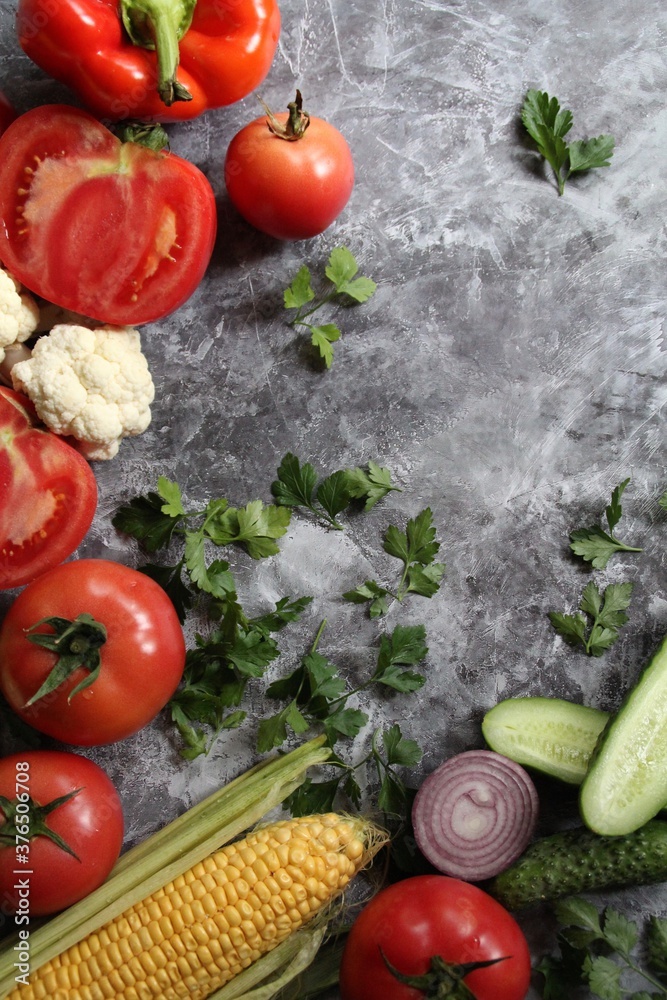 fresh vegetables on wooden table fresh vegetables on wooden table