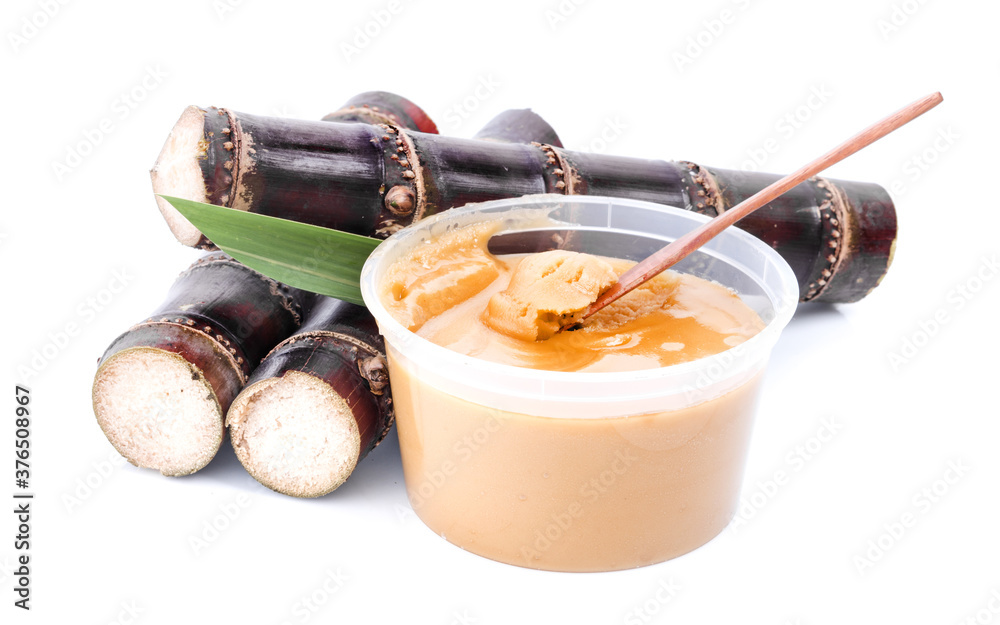 Fototapeta premium molasses an isolated on white background