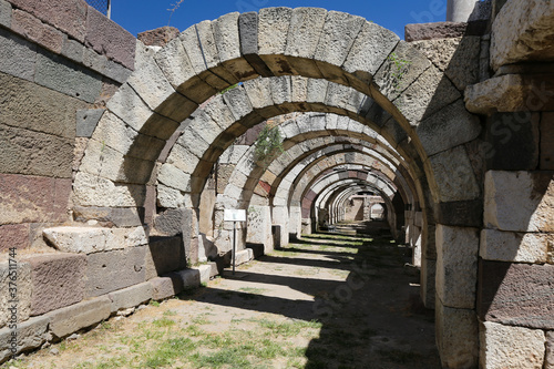 Agora of Smyrna in Izmir  Turkey