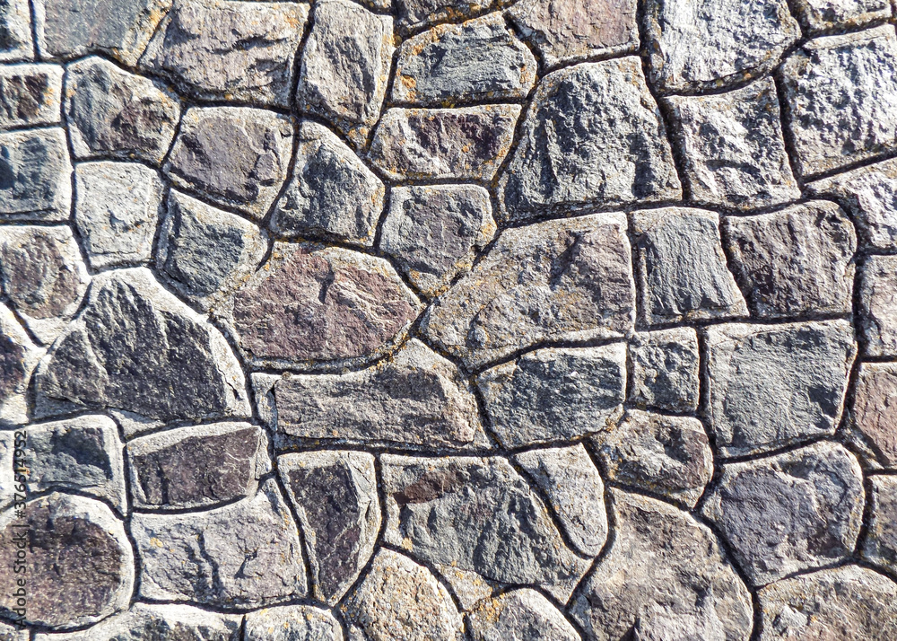 Obraz premium Стена с камня