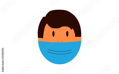 ICONO HOMBRE CON CUBREBOCAS