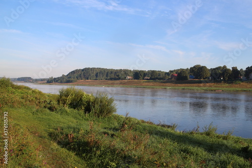 Fototapeta Naklejka Na Ścianę i Meble -  River view from summer morning