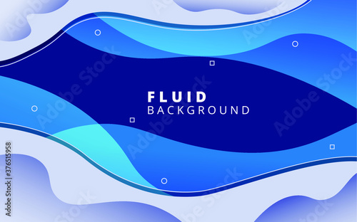 Dynamic Style Background. Fluid abstract gradient background design.  Creative illustration for banner, flyer, poster, web, landing page, cover, social media, promotion, advertising. Eps 10