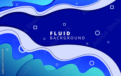 Dynamic Style Background. Fluid abstract gradient background design.  Creative illustration for banner, flyer, poster, web, landing page, cover, social media, promotion, advertising. Eps 10