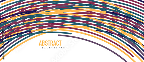 Аbstract moving colorful lines vector backgrounds for cover, placard, poster, banner or flyer