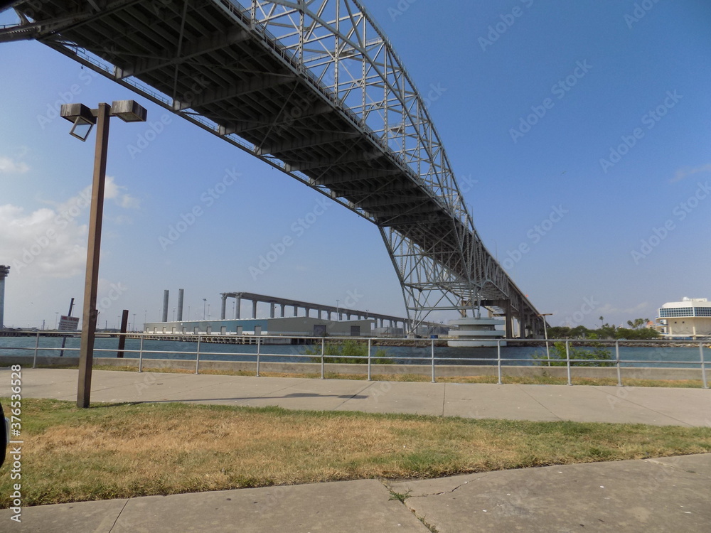 Fototapeta premium Harbor Bridge Corpus Christi, Texas 
