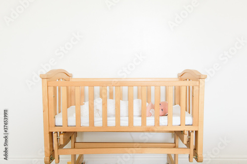 Baby in Crib