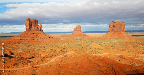 Monument Valley at sunset