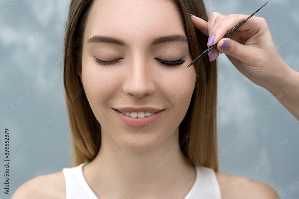Eyelash Extension Procedure. Before and after. Eyelash Extension Procedure. Before and after.