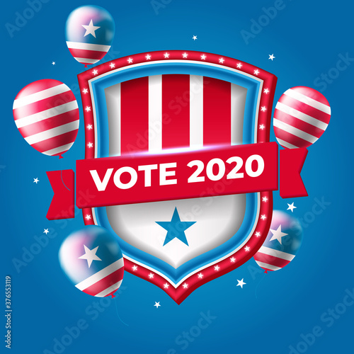 2020 usa presidential election banner