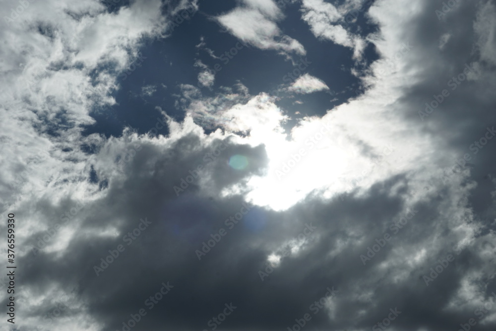 Obraz premium 青空と雲