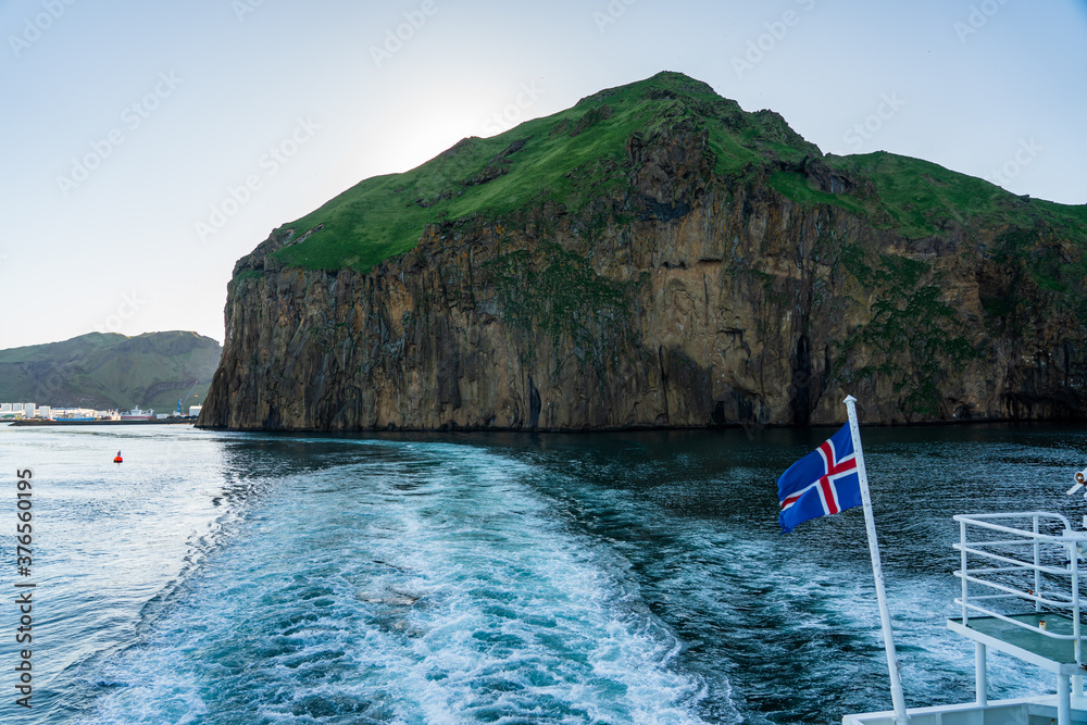 ellidaey island in Iceland Stock Photo Adobe Stock