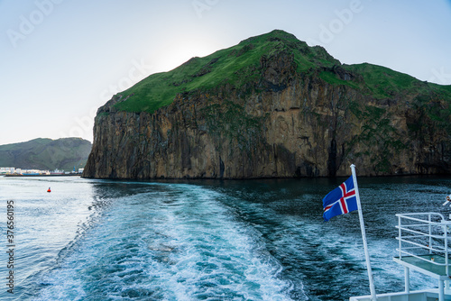 ellidaey island in Iceland