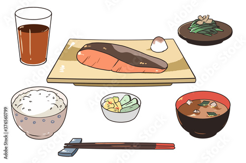 焼き魚定食