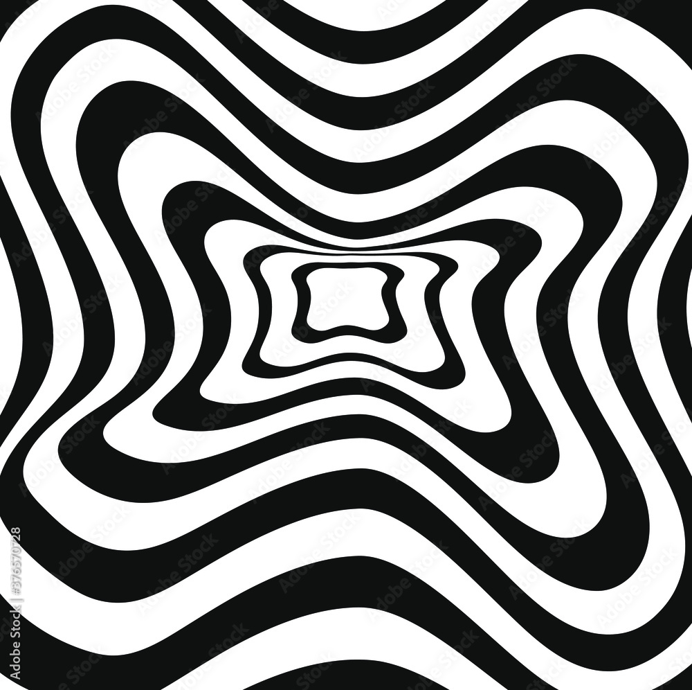 minimal abstract black and white,wavy line pattern,optical art minimal abstract black and white,wavy line pattern,optical art