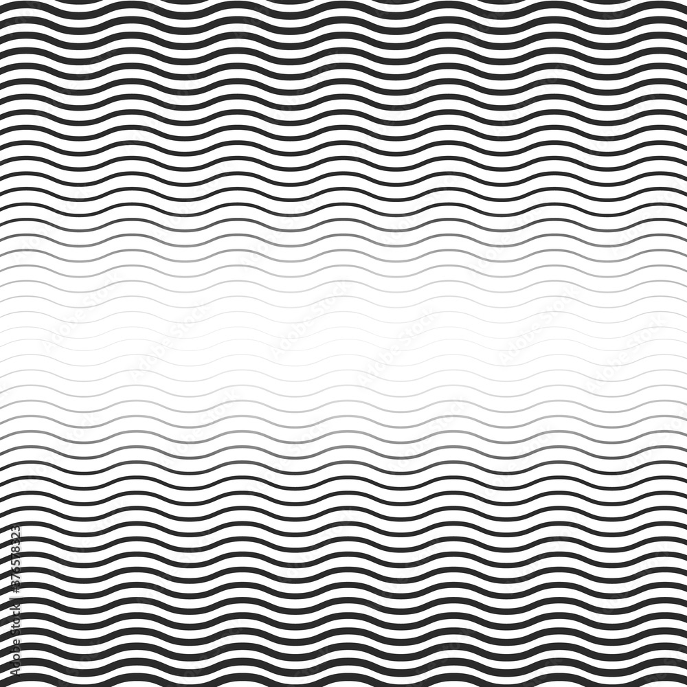 Abstract geometric pattern with diagonal waves