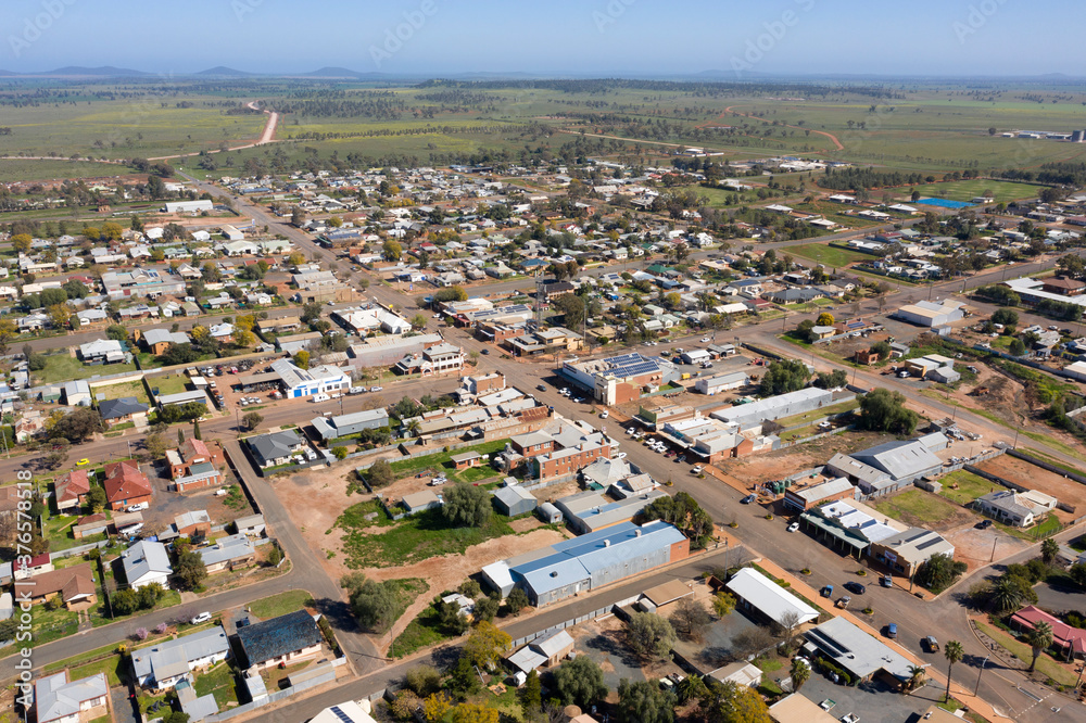 The central western town of  Lake Cargelligo ,New South, Wales,Australia.