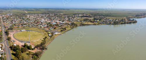 The central western town of  Lake Cargelligo ,New South, Wales,Australia. photo