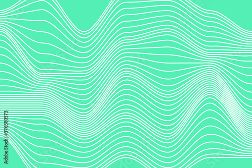 Wave Lines Pattern Abstract Background.