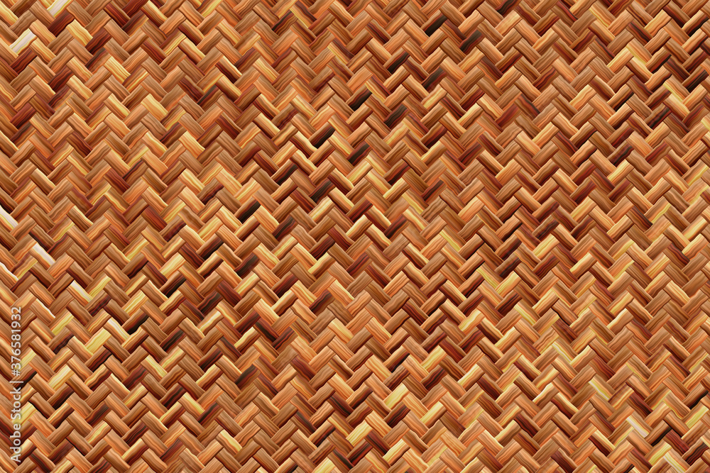 Rattan texture, detail handcraft bamboo weaving background. Brown wicker basket illustration Rattan texture, detail handcraft bamboo weaving background. Brown wicker basket illustration