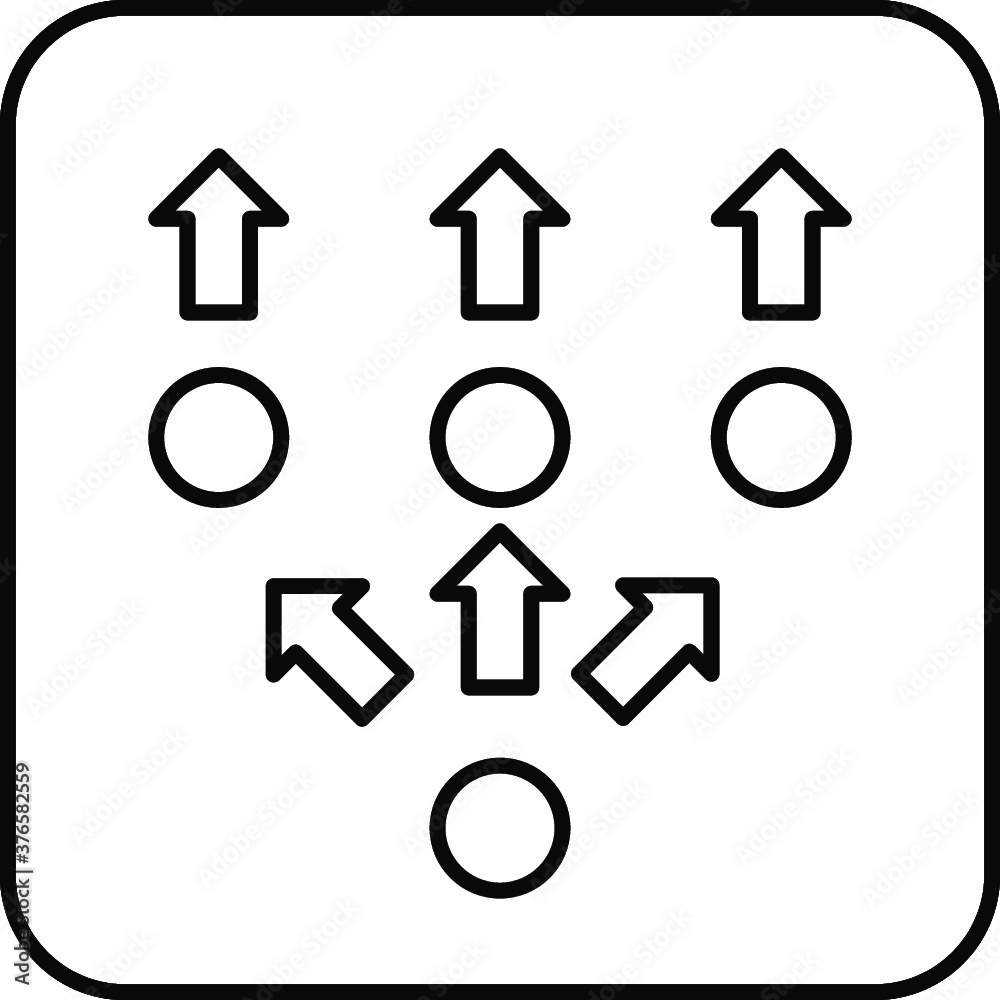 Arrow up down left right download upload