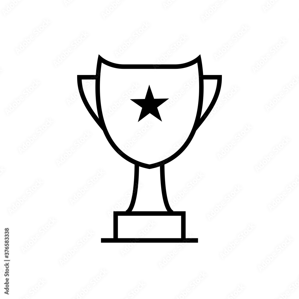 Champion, trophy, winner icon glyph style for your web design Champion, trophy, winner icon glyph style for your web design