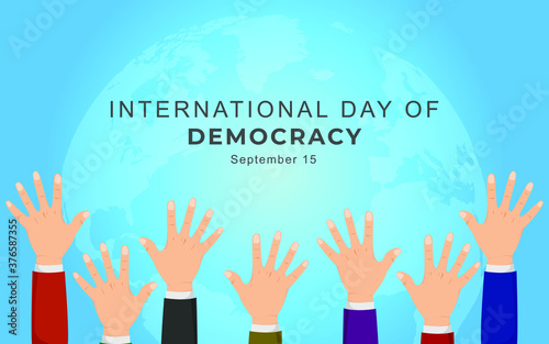 International Day of Democracy Template Design