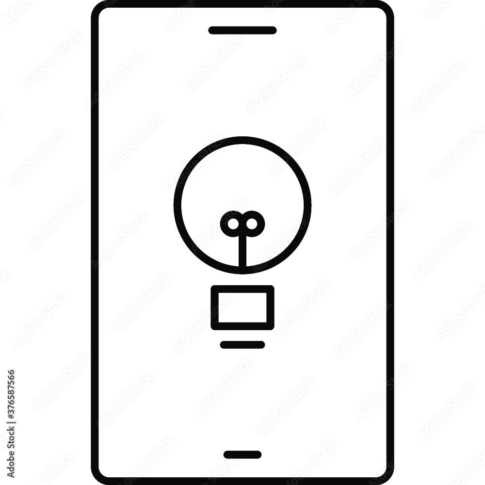 Smartphone Icon User Interface