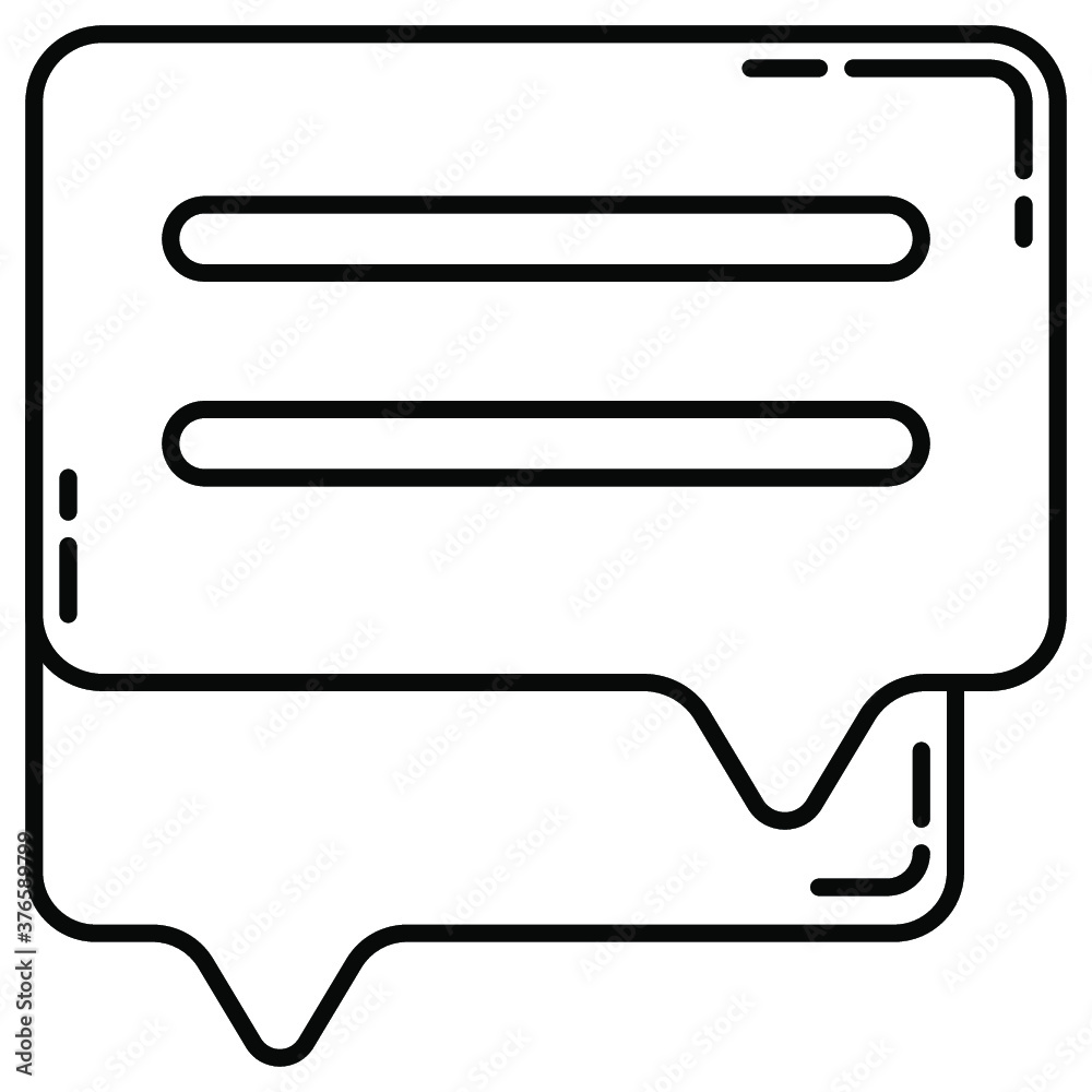 Chat dialogue message icon Chat dialogue message icon