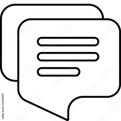 Chat dialogue message icon