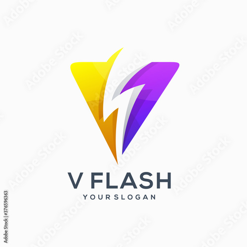 v bolt flash electric idea thunderbolt
