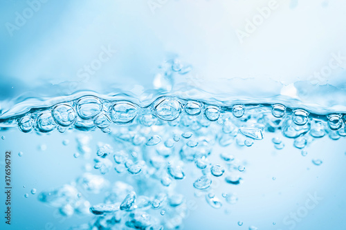 Underwater Air blue Bubbles Underwater