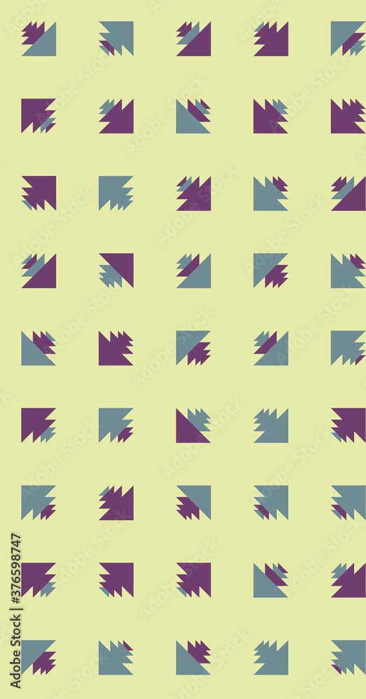 Fototapeta premium Abstract Color Halftone Dots generative art background illustration