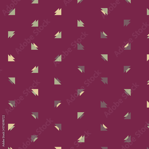 Abstract Color Halftone Dots generative art background illustration