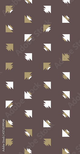 Abstract Color Halftone Dots generative art background illustration