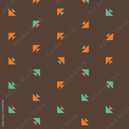 Abstract Color Halftone Dots generative art background illustration