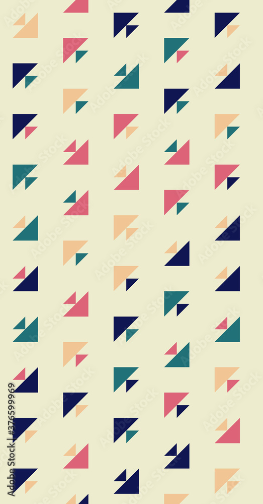 Fototapeta premium Abstract Color Halftone Dots generative art background illustration
