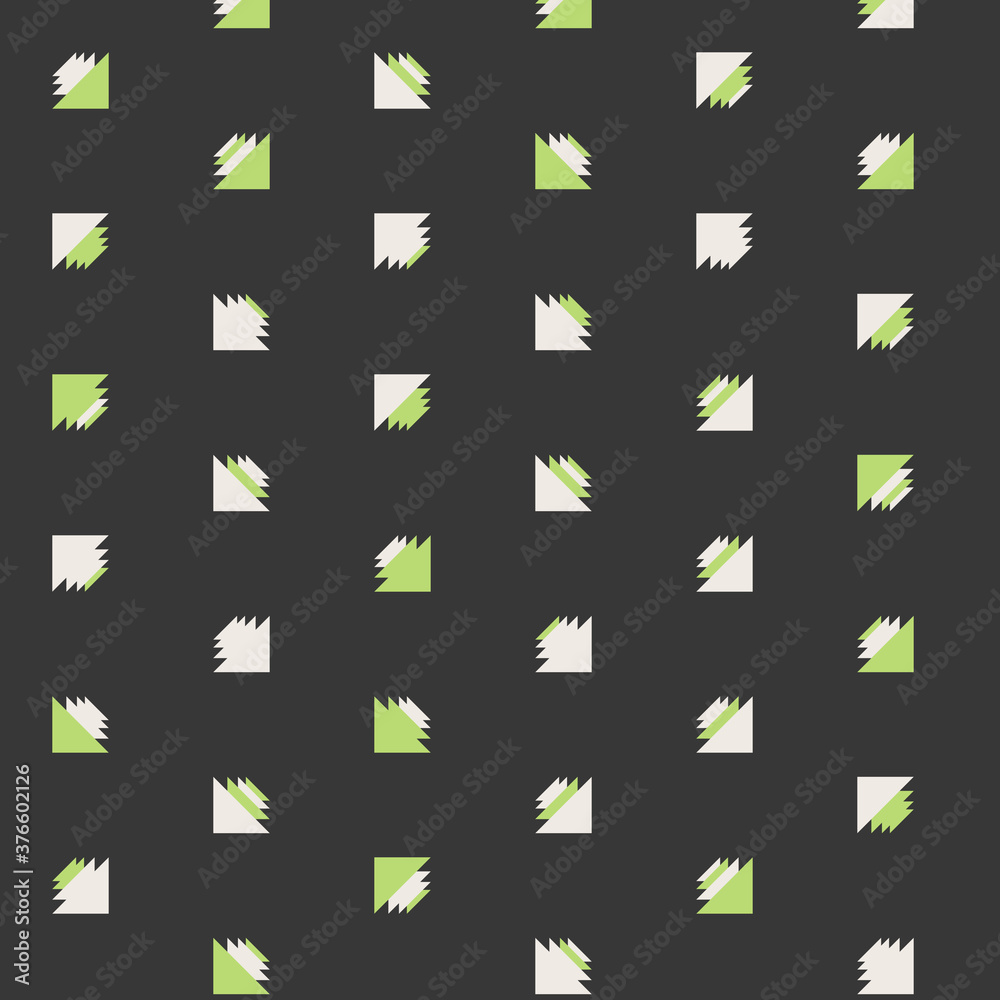 Fototapeta premium Abstract Color Halftone Dots generative art background illustration
