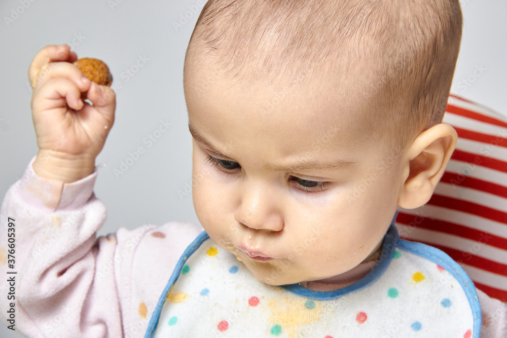 first baby teeth baby nibbles a nut first baby teeth baby nibbles a nut