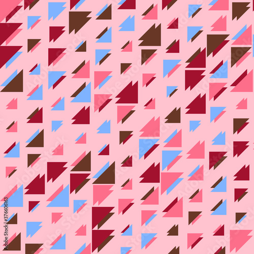 Abstract Color Halftone Dots generative art background illustration
