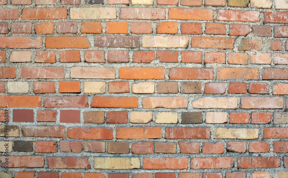 Fototapeta premium Texture of old brick wall