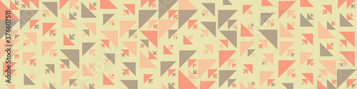Abstract Color Halftone Dots generative art background illustration