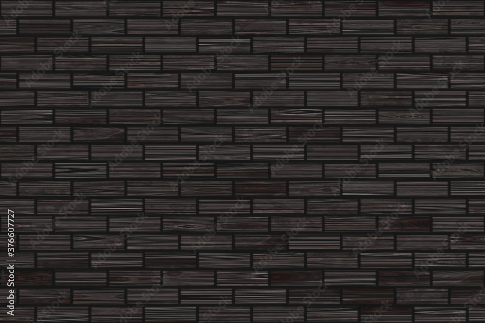 wood brick pattern design