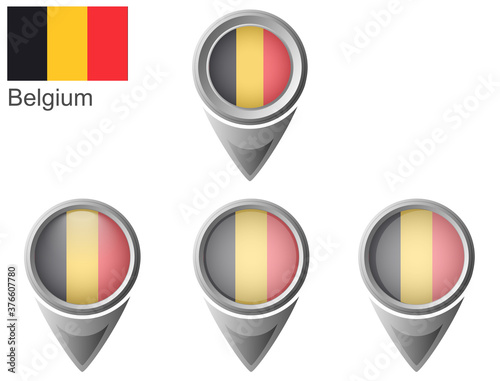 Free Download territory icon or country flag of Belgium - GFXLoad