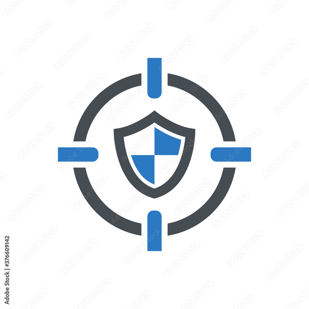 Target protection icon Target protection icon