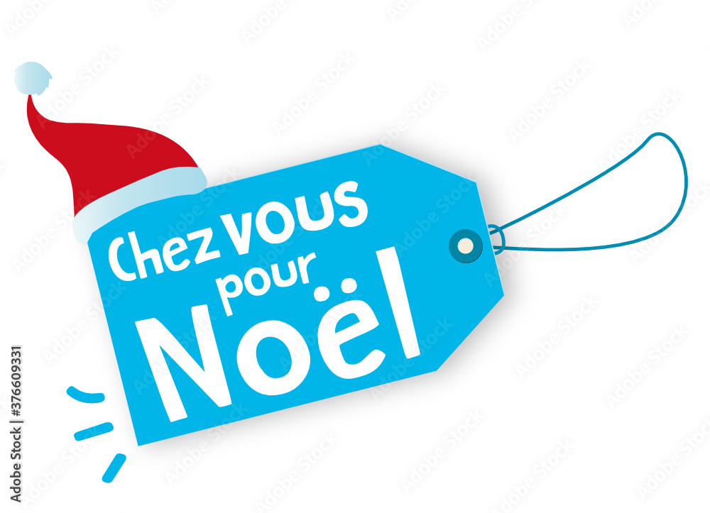 Fototapeta premium Livraison Noël