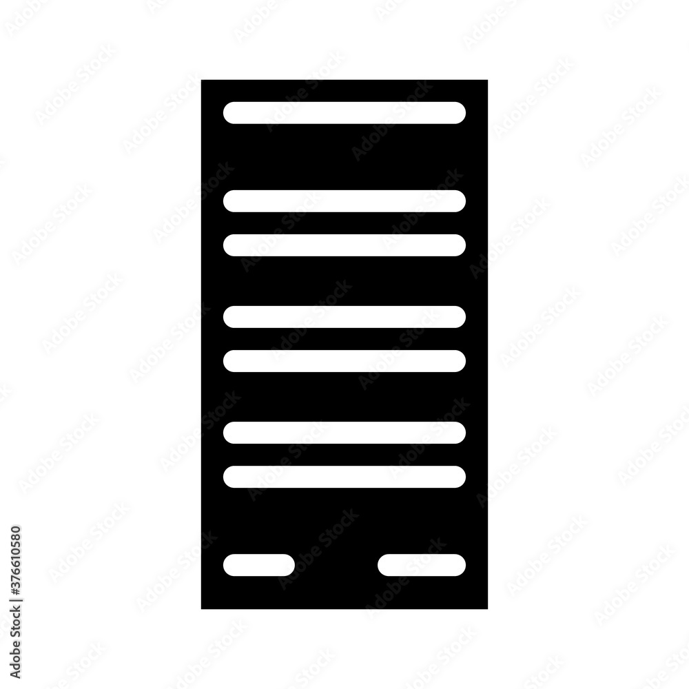 lottery card glyph icon vector isolated illustration lottery card glyph icon vector isolated illustration